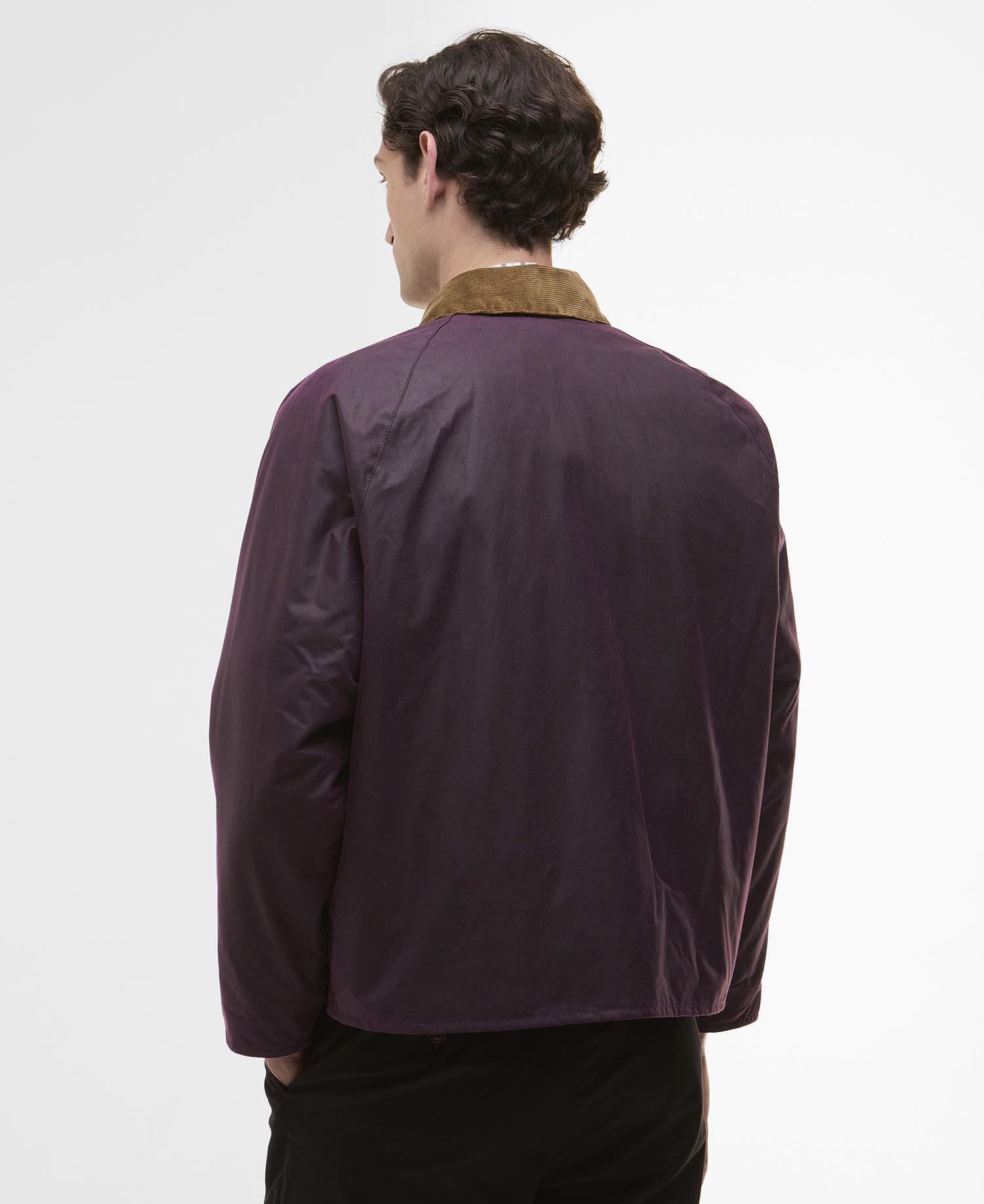 Barbour x Paul Smith Feldjacke TRANSPORT - PU71-Grape - Rot