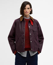 Barbour x Paul Smith Feldjacke TRANSPORT - PU71-Grape - Rot