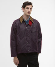 Barbour x Paul Smith Feldjacke TRANSPORT - PU71-Grape - Rot
