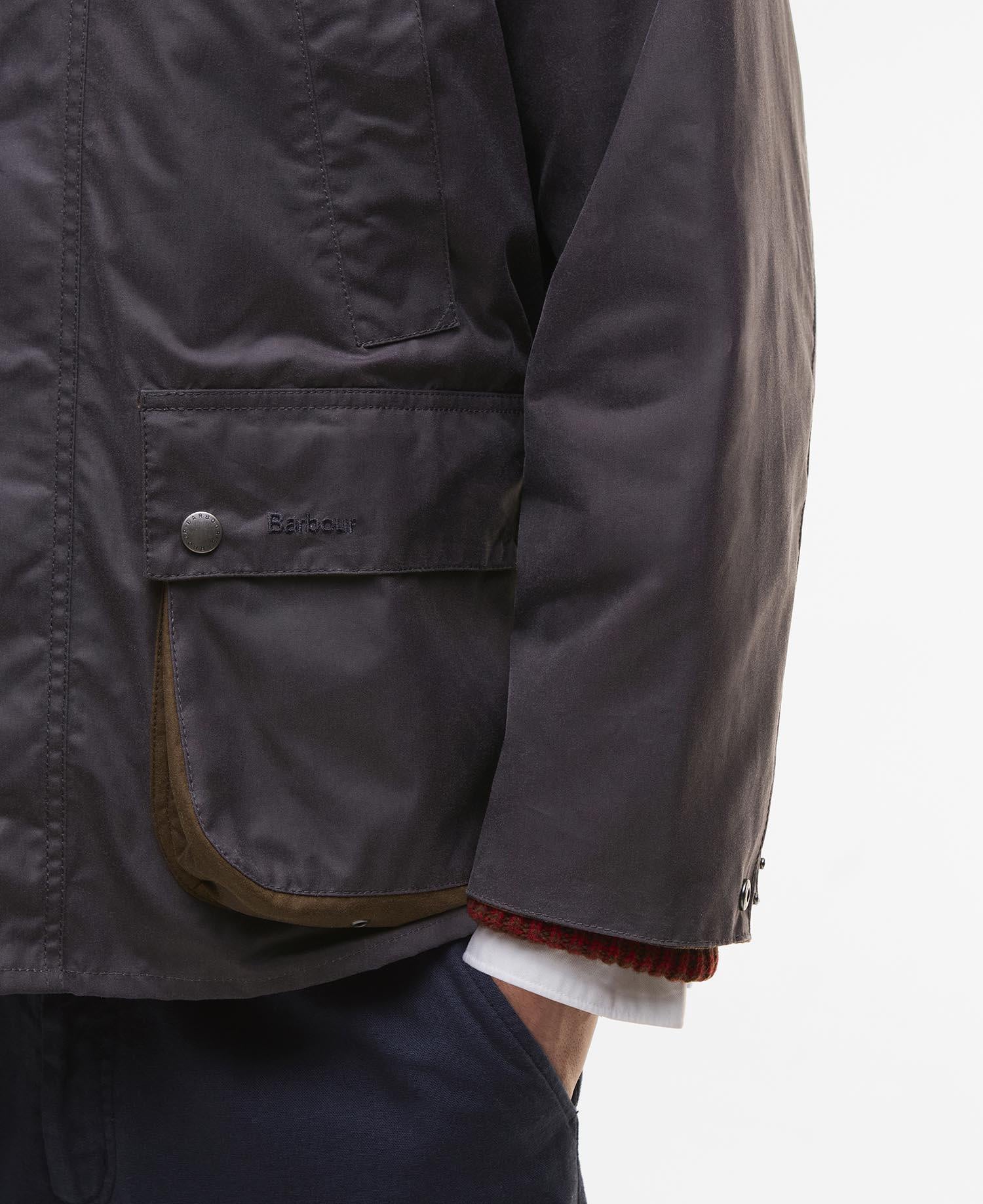 Barbour x Paul Smith Feldjacke BEDALE - PU11-Grey Li - Violett