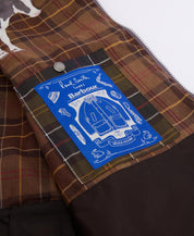 Barbour x Paul Smith Feldjacke BEDALE - PU11-Grey Li - Violett