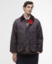 Barbour x Paul Smith Feldjacke BEDALE - PU11-Grey Li - Violett