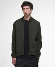 Strickjacke MILBURN aus Wollmix - OL71-Dark Ol - Grün