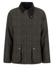 Wolljacke BEDALE kariert - OL91-Brown - Braun