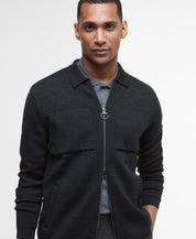 Strickjacke CROSOMBE - CH51-Charcoa - Grau
