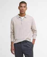 Strickpolo HUTHERSON - GY18-Mist Ma - Beige