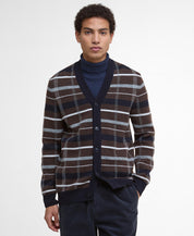 Cardigan KANE Tartan - BR17-Dark Oa - Braun