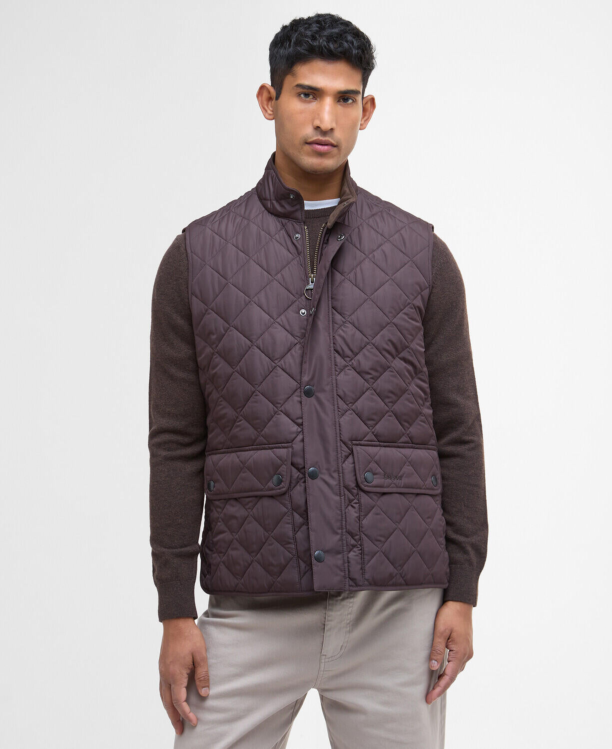 Weste Lowerdale - BR91-Black O - Braun