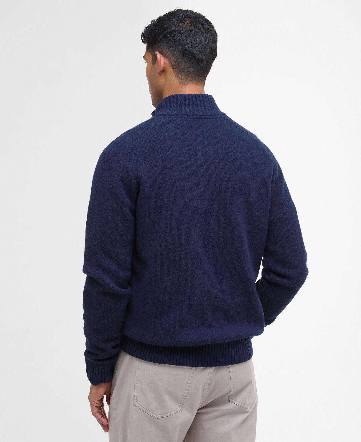 Strickpullover GRANGETOWN aus Wolle - NY91-Navy - Blau