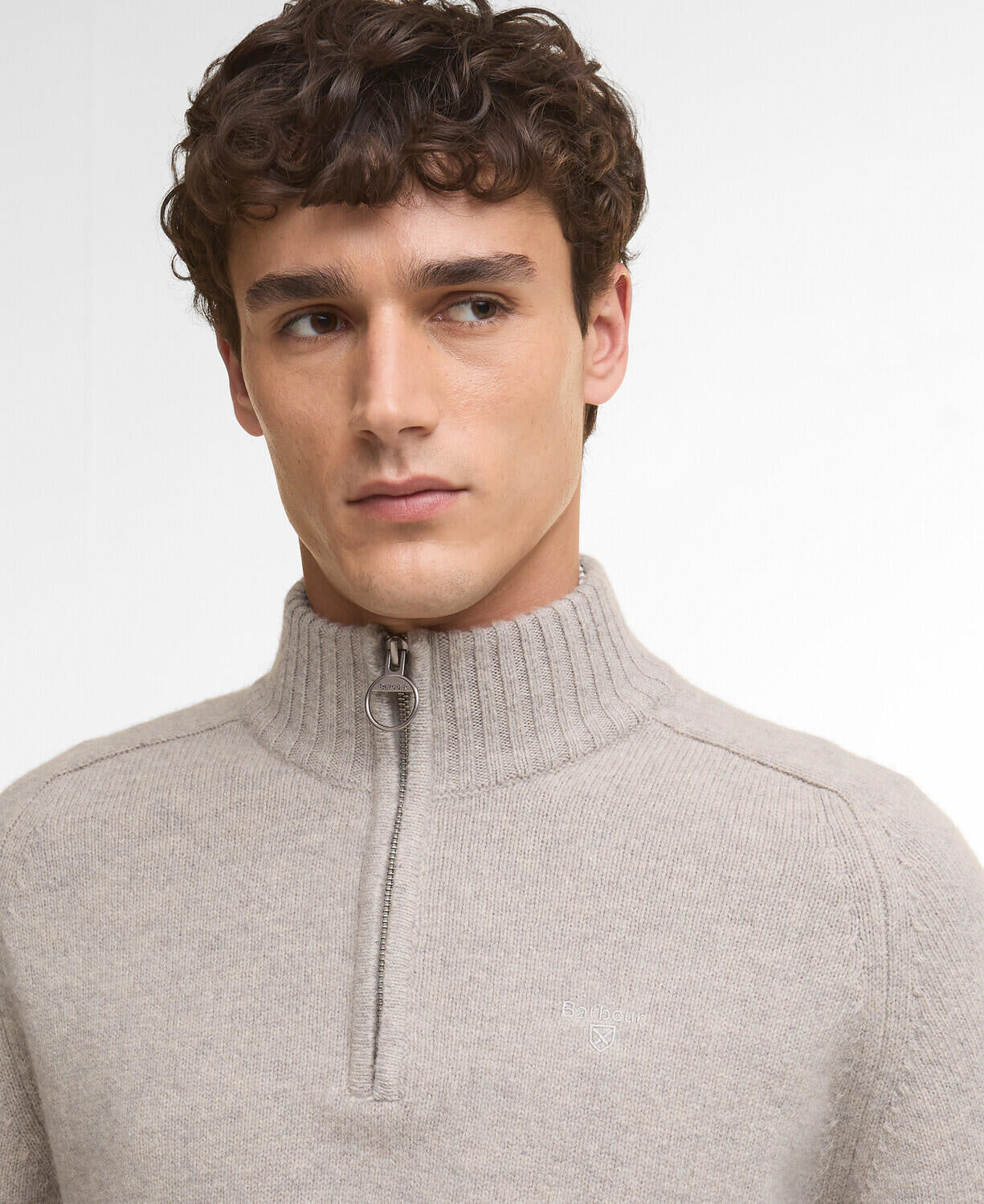 Strickpullover GRANGETOWN aus Wolle - GY15-Light G - Grau