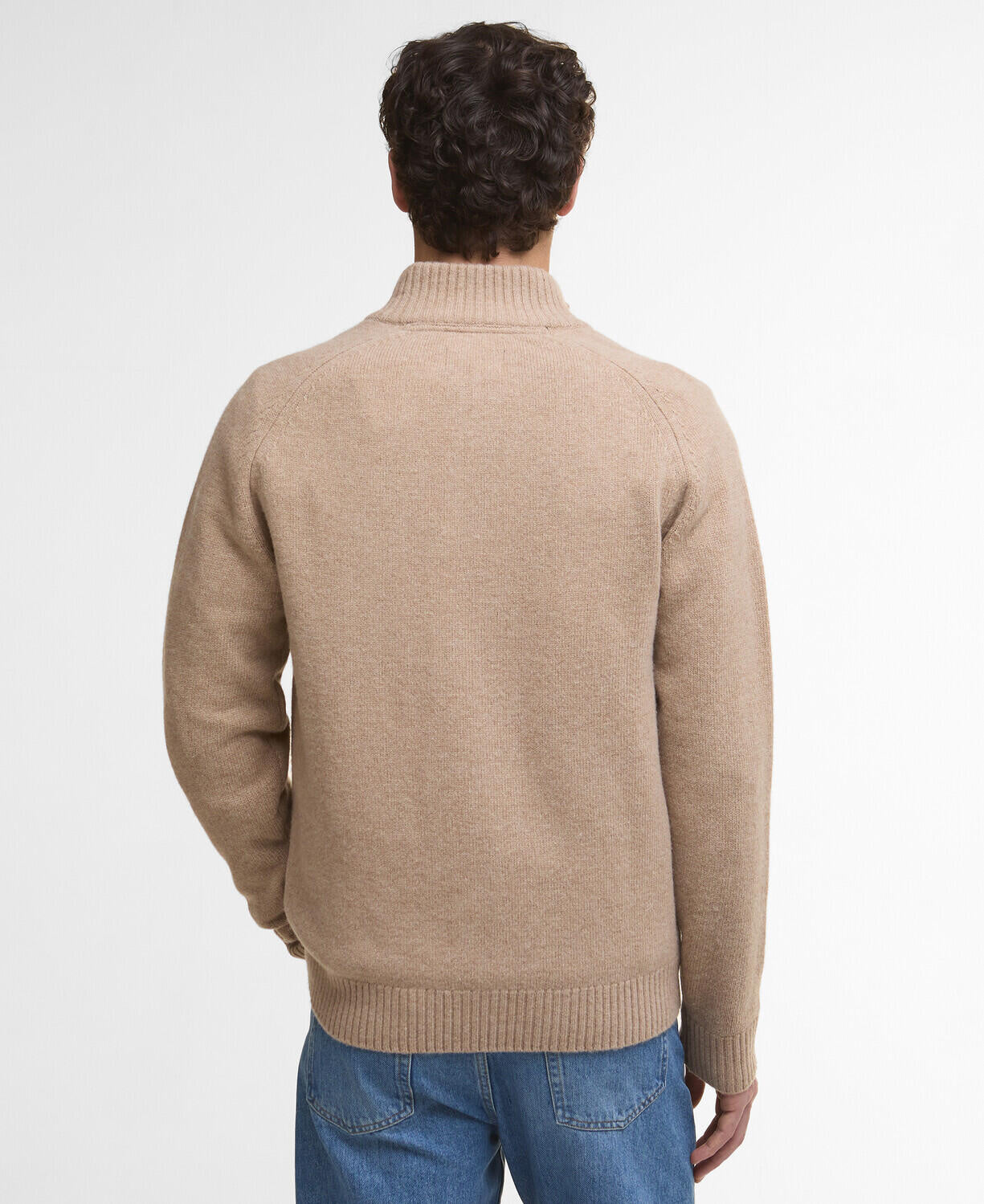 Strickpullover aus Wolle - ST17-Washed - Braun