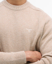 Strickpullover GRANGETOWN aus Wolle - ST17-Washed - Beige