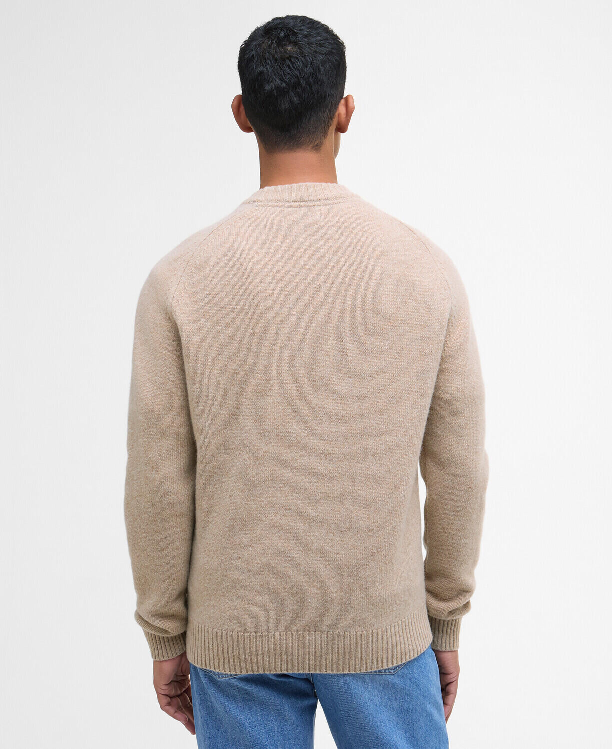 Strickpullover GRANGETOWN aus Wolle - ST17-Washed - Beige