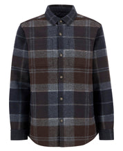 Overshirt CHAPTER TARTAN - TN38-Midnigh - Blau