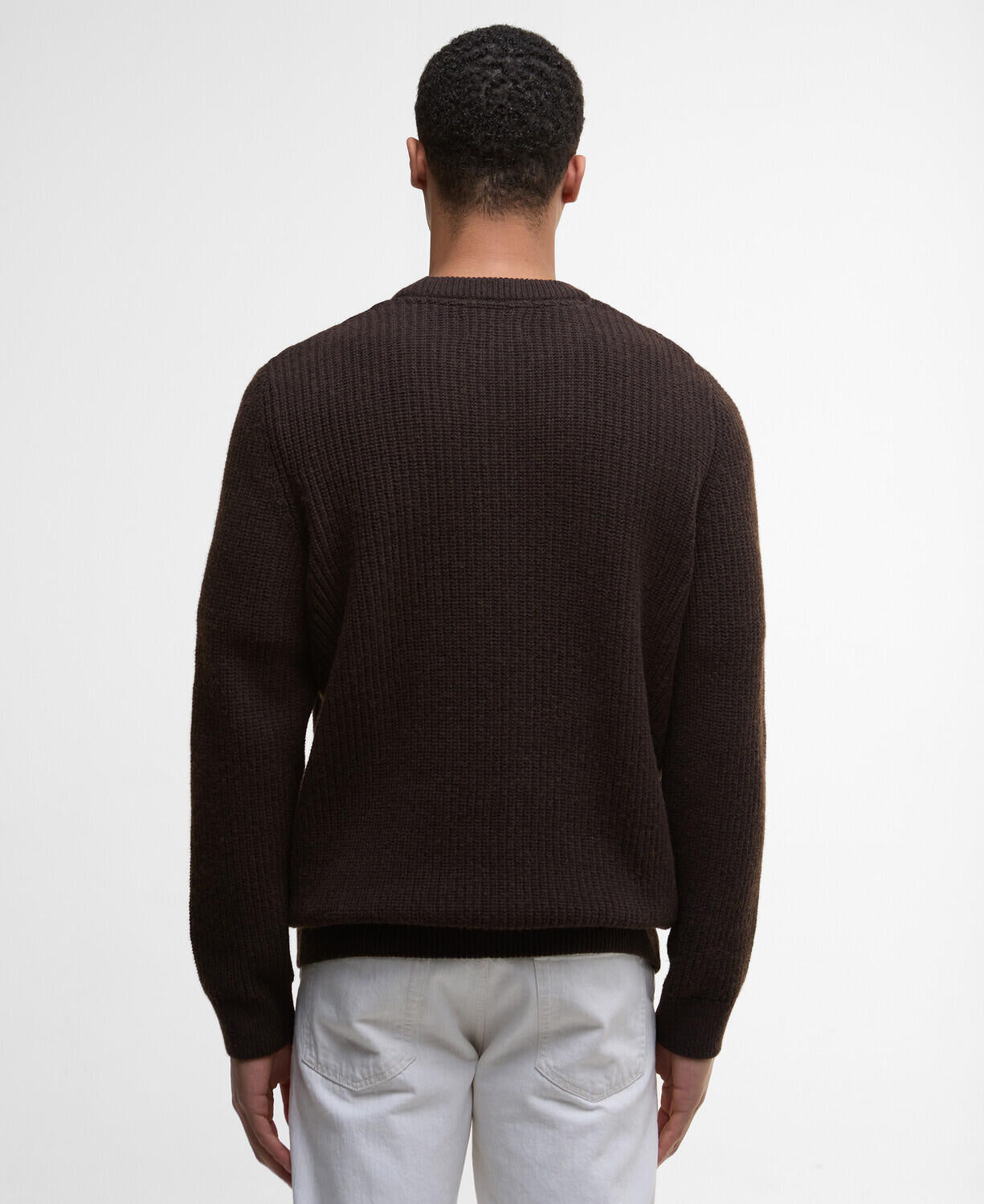 Strickpullover aus Wollmix - BR17-Dark Oa - Braun