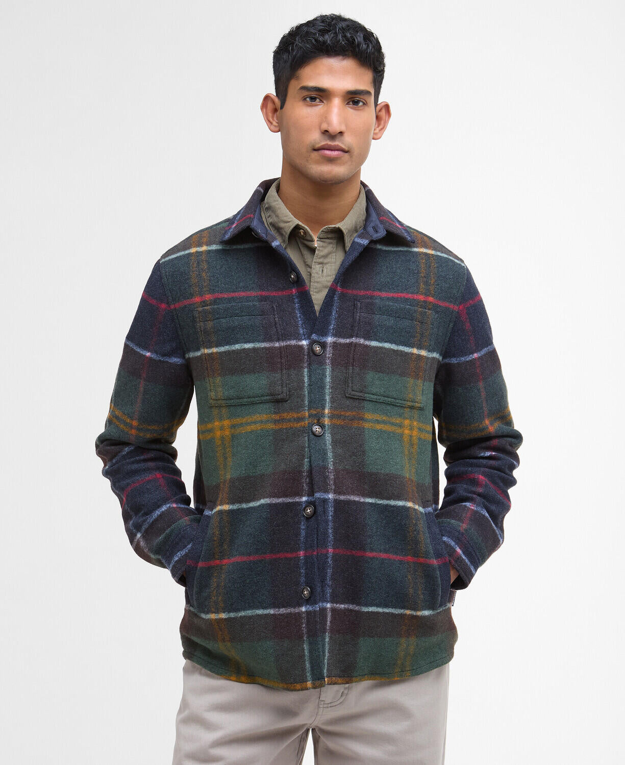 Overshirt CHAPTER TARTAN - TN11-Classic - Grün