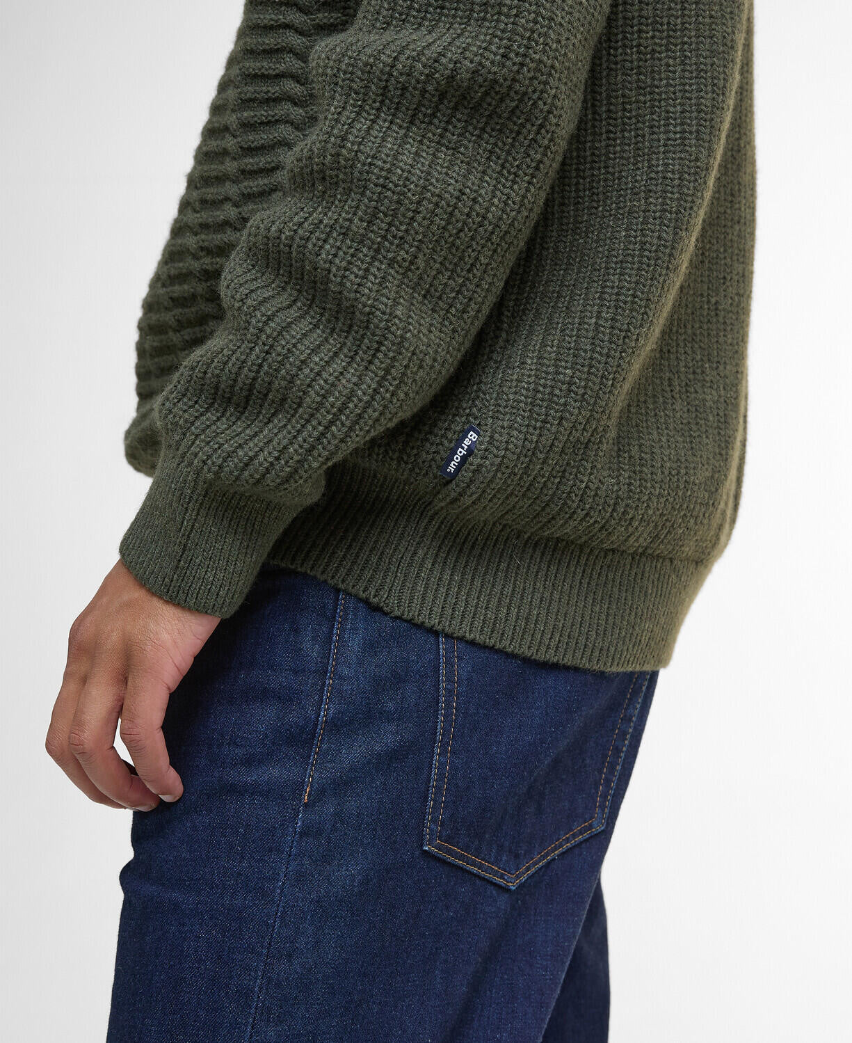 Strickpullover aus Wollmix - GN74-Duffle - Grün