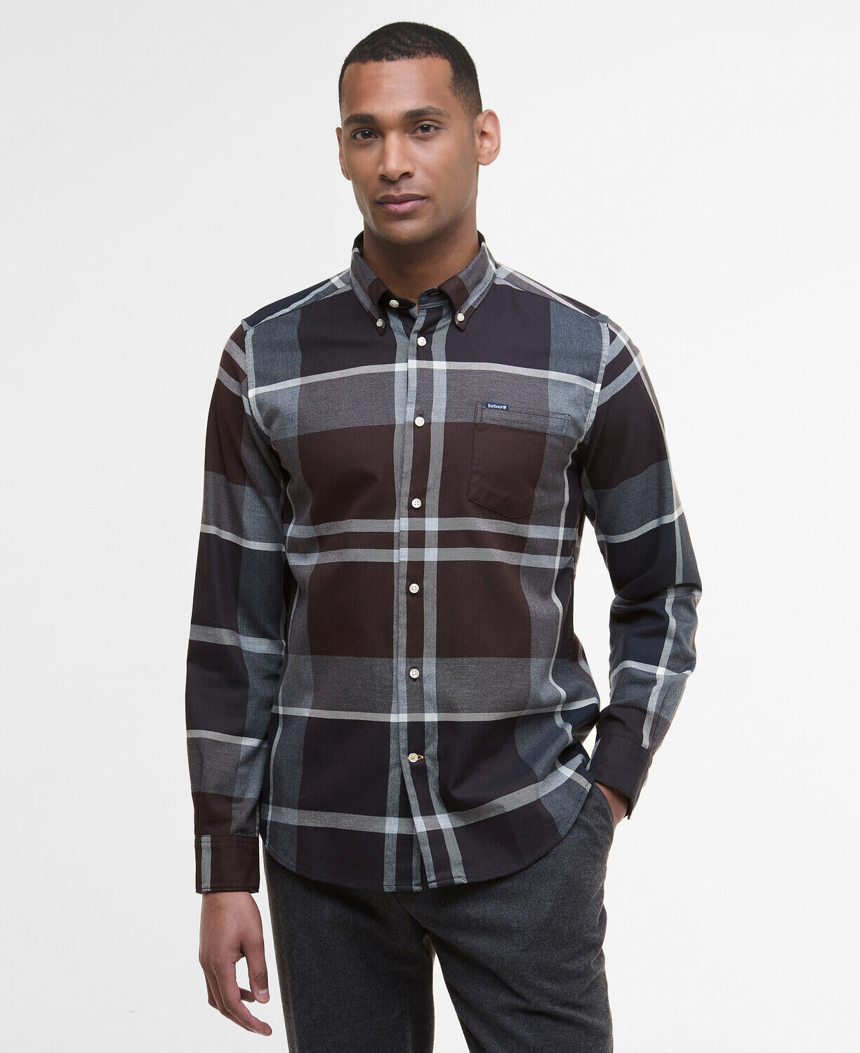 Hemd DUNOON Tailored Fit - TN38-Midnigh - Blau
