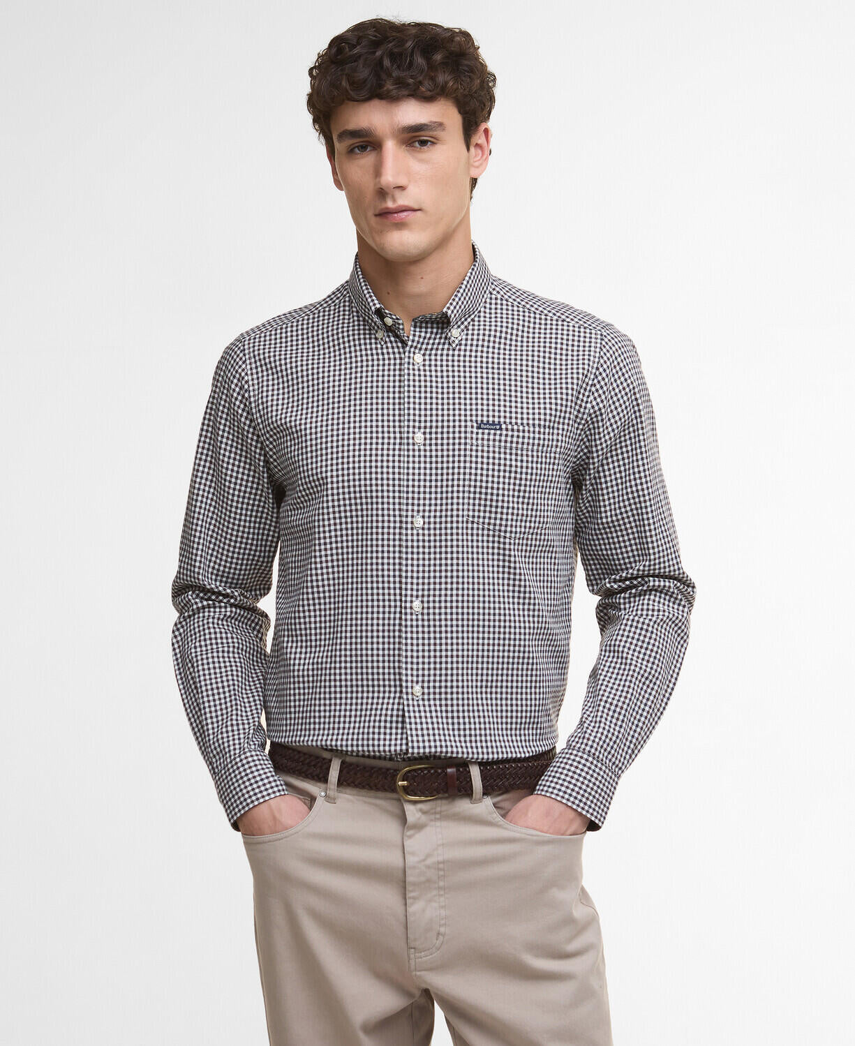 Hemd PADSHAW Tailored Fit - BR17-Dark Oa - Rot