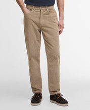 Cordhose Regular Fit - ST17-Washed Sto - Beige