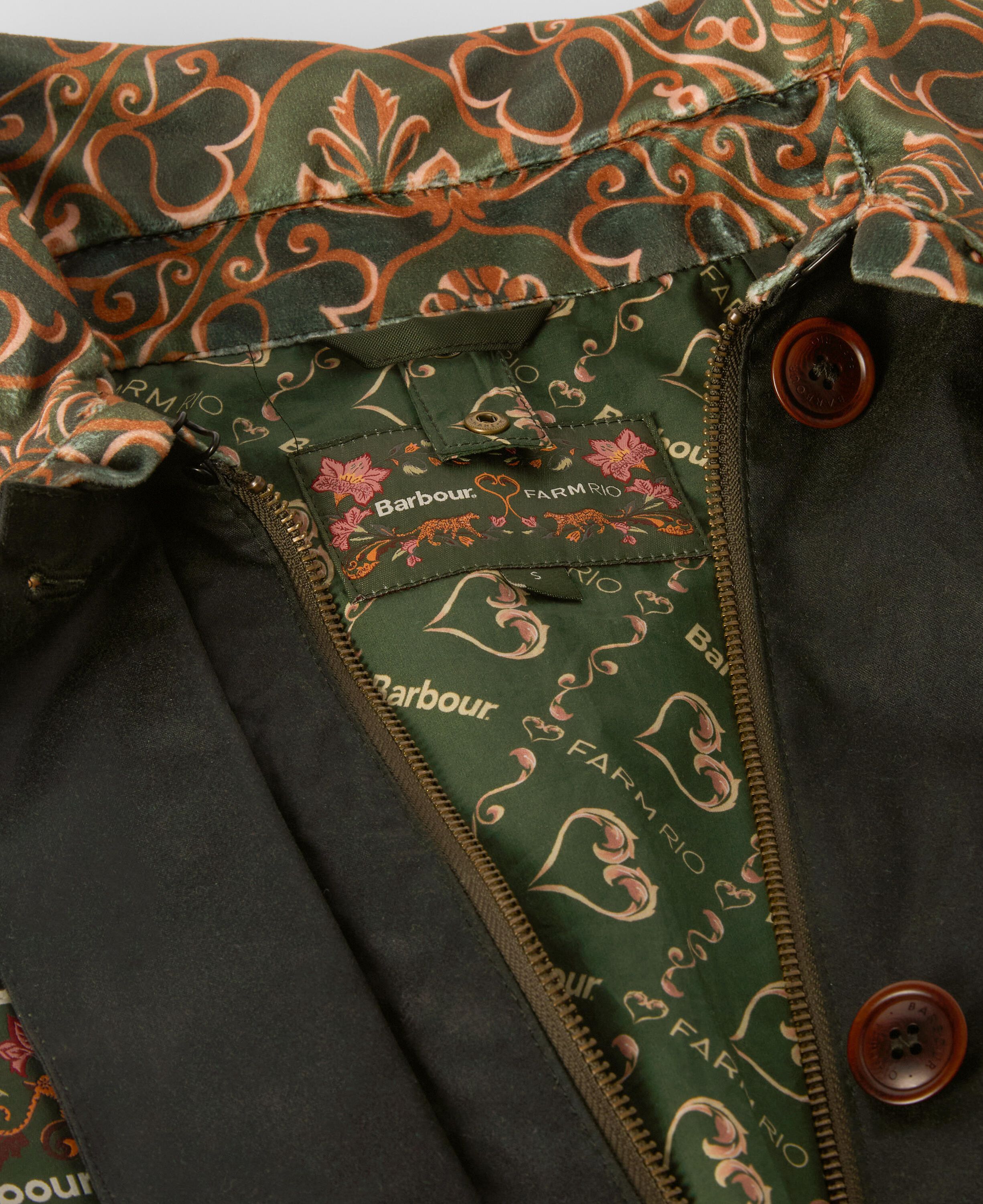 Wachsjacke X FARM RIO - GN51-Fern/Gr - Grün