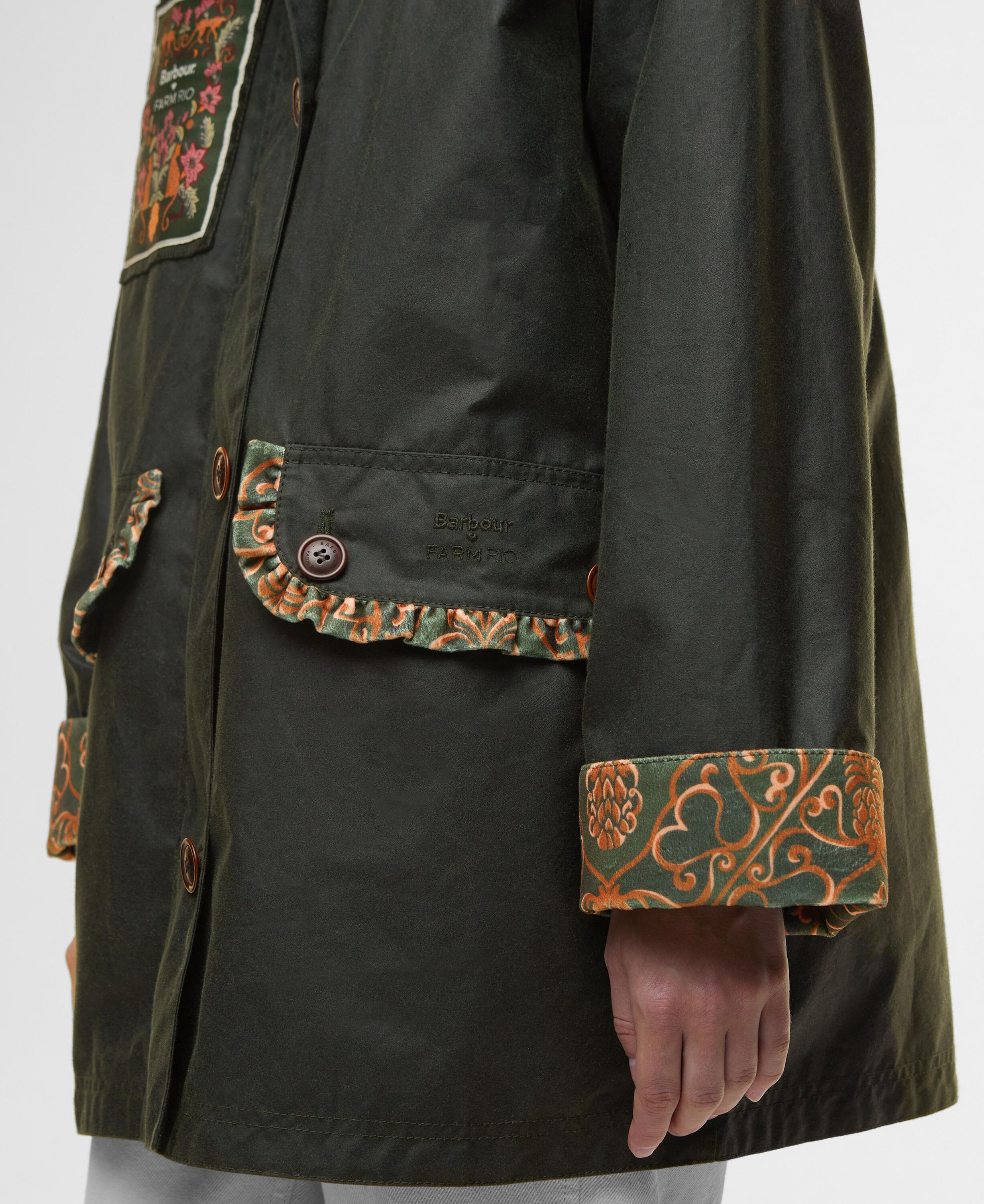 Wachsjacke X FARM RIO - GN51-Fern/Gr - Grün