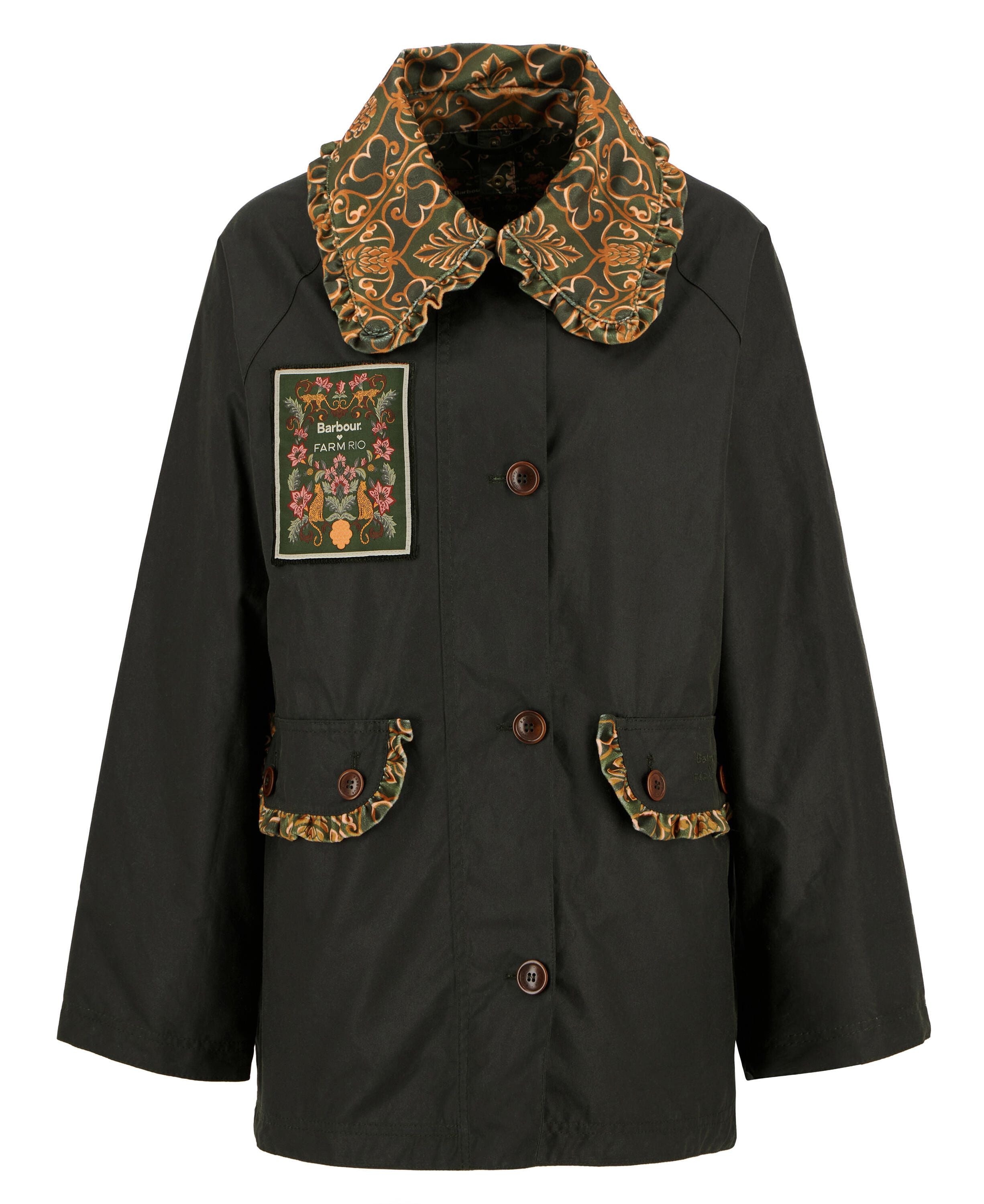 Wachsjacke X FARM RIO - GN51-Fern/Gr - Grün