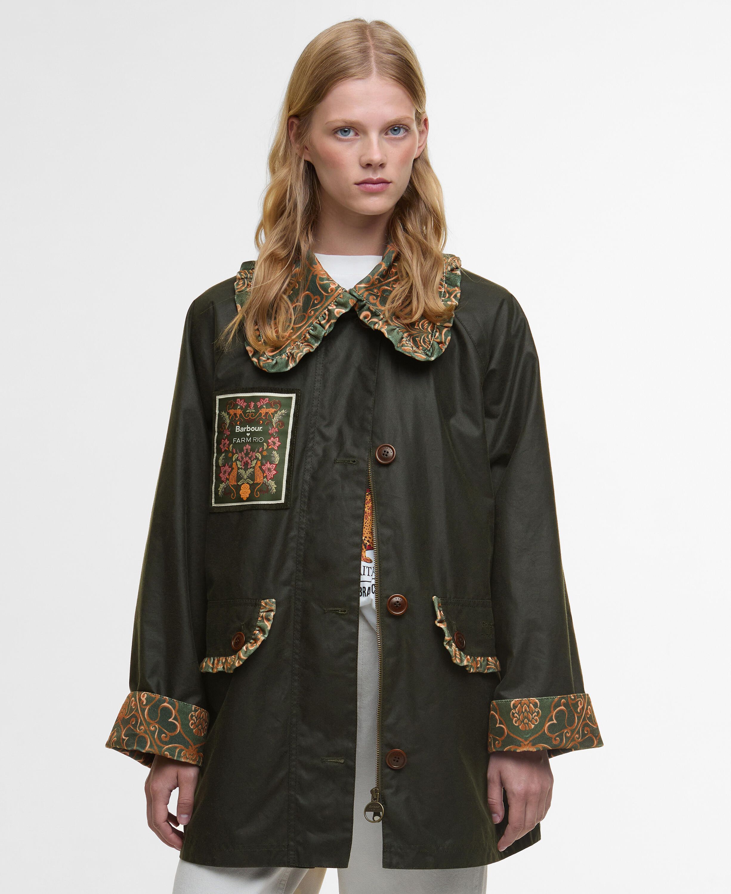 Wachsjacke X FARM RIO - GN51-Fern/Gr - Grün