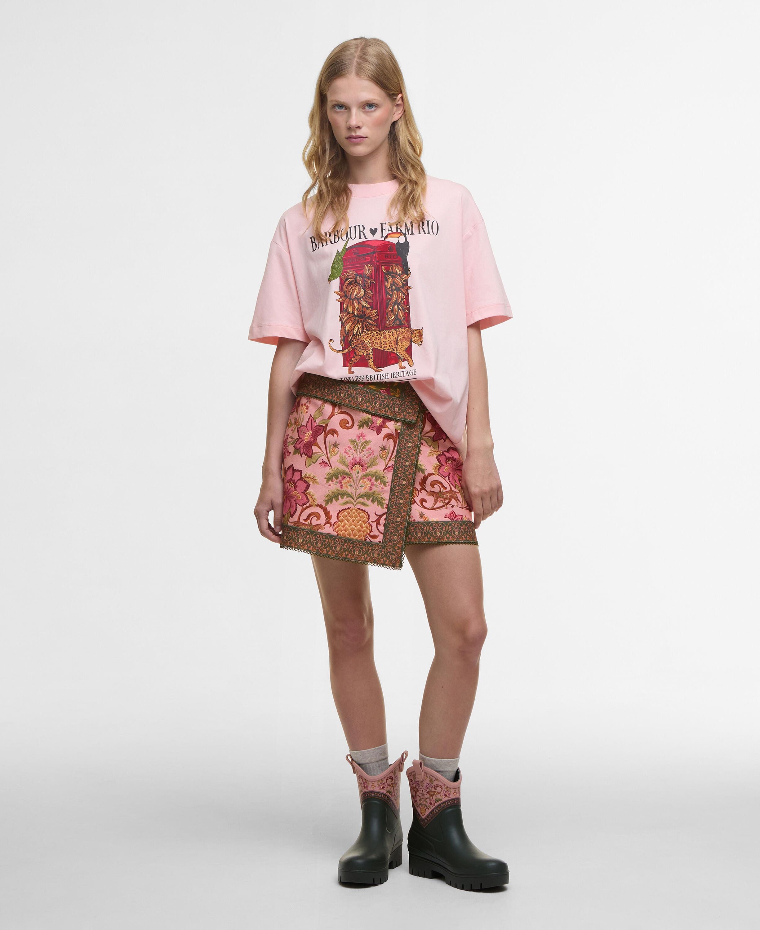 T-Shirt FARM RIO - RE18-Rosa - Rosa