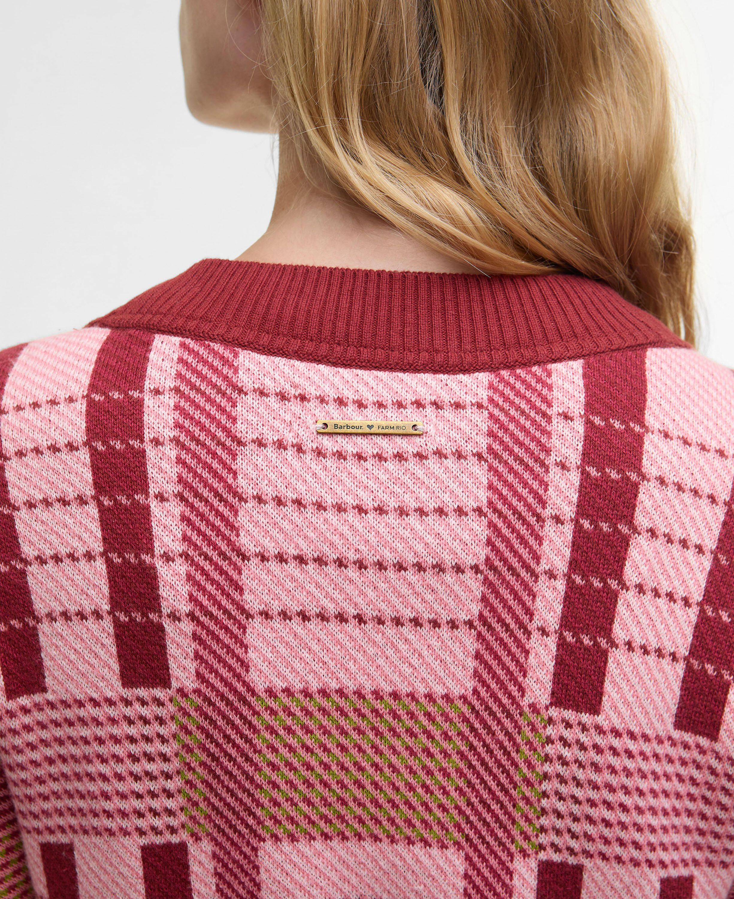 Cardigan FARM RIO mit Gürtel - MI12-Pink Ta - Pink