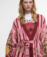 Cardigan FARM RIO mit Gürtel - MI12-Pink Ta - Pink