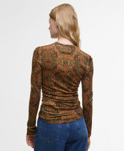 Langarmshirt FARM RIO aus Wolle - MI13-Pineapp - Grün