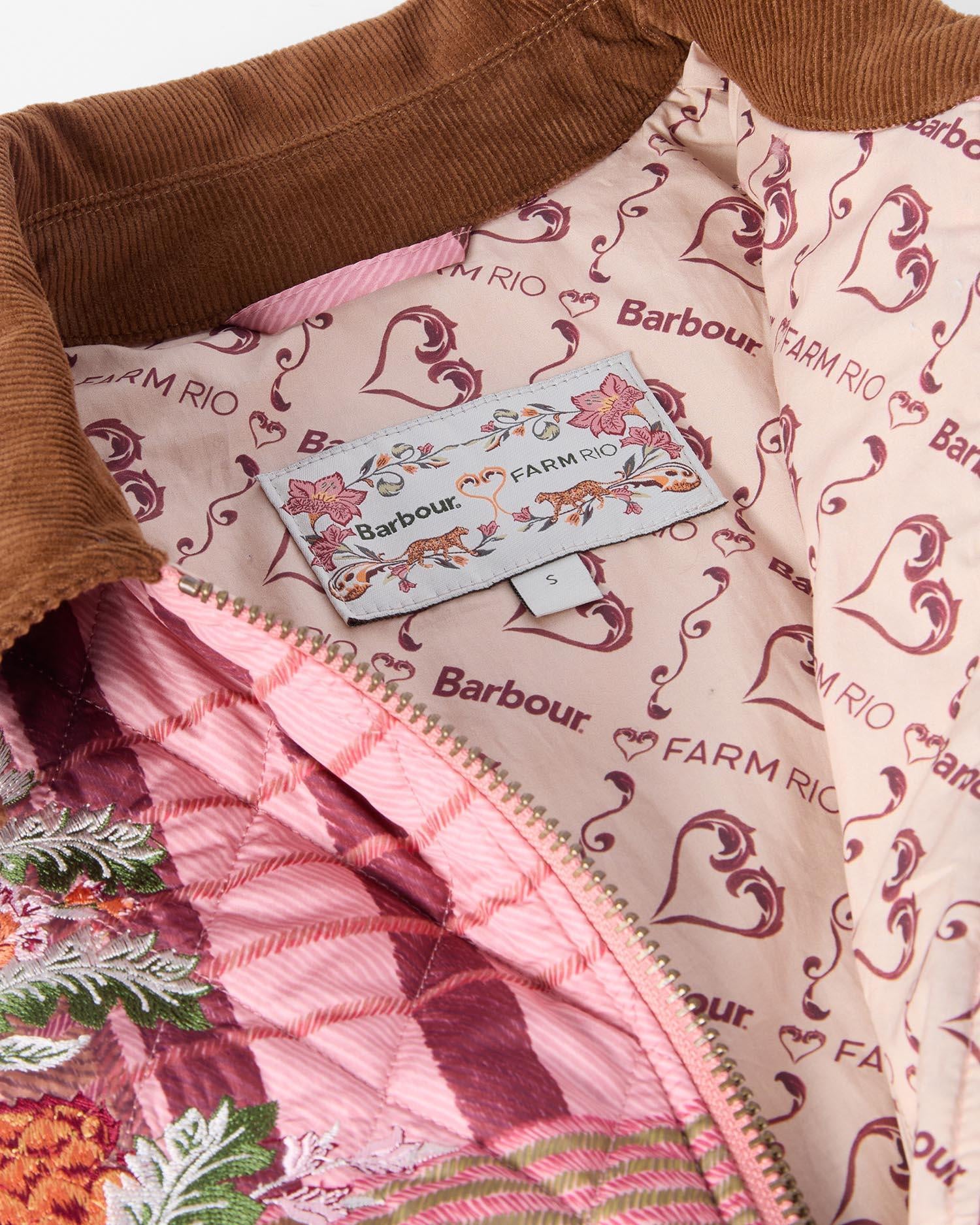 Barbour FARM Rio Übergangsjacke ANA CLARA - PI51-Pink Ta - Rosa