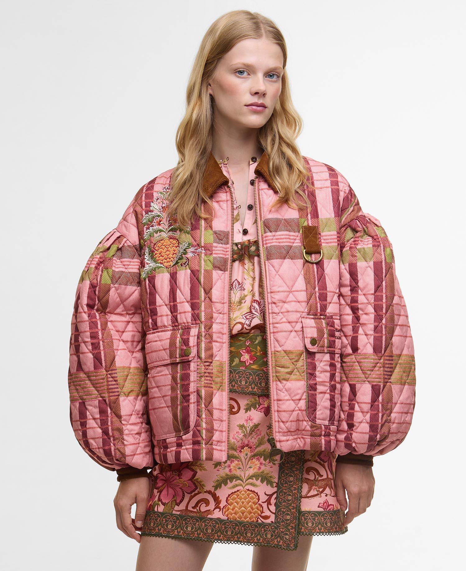 Barbour FARM Rio Übergangsjacke ANA CLARA - PI51-Pink Ta - Rosa