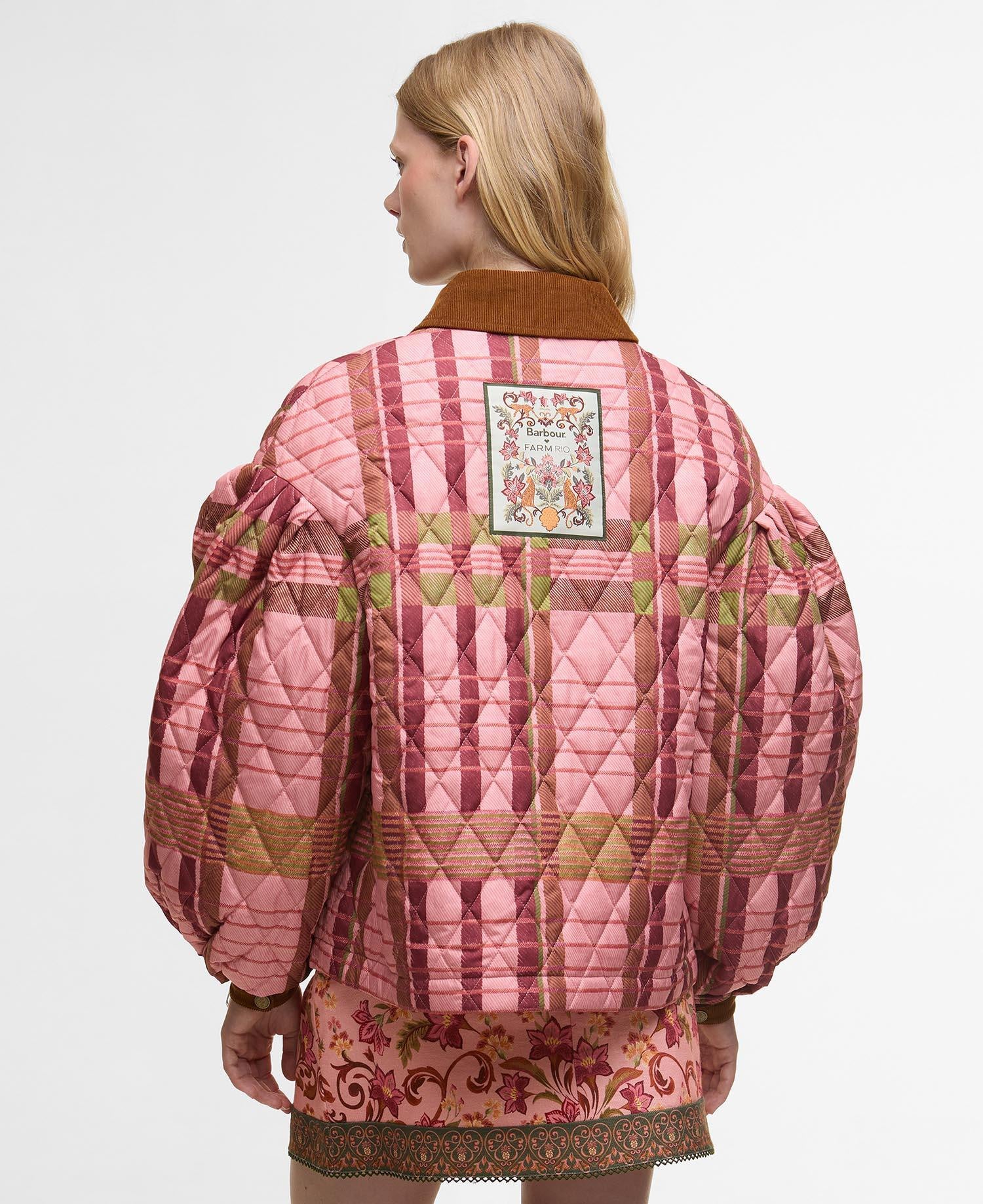 Barbour FARM Rio Übergangsjacke ANA CLARA - PI51-Pink Ta - Rosa