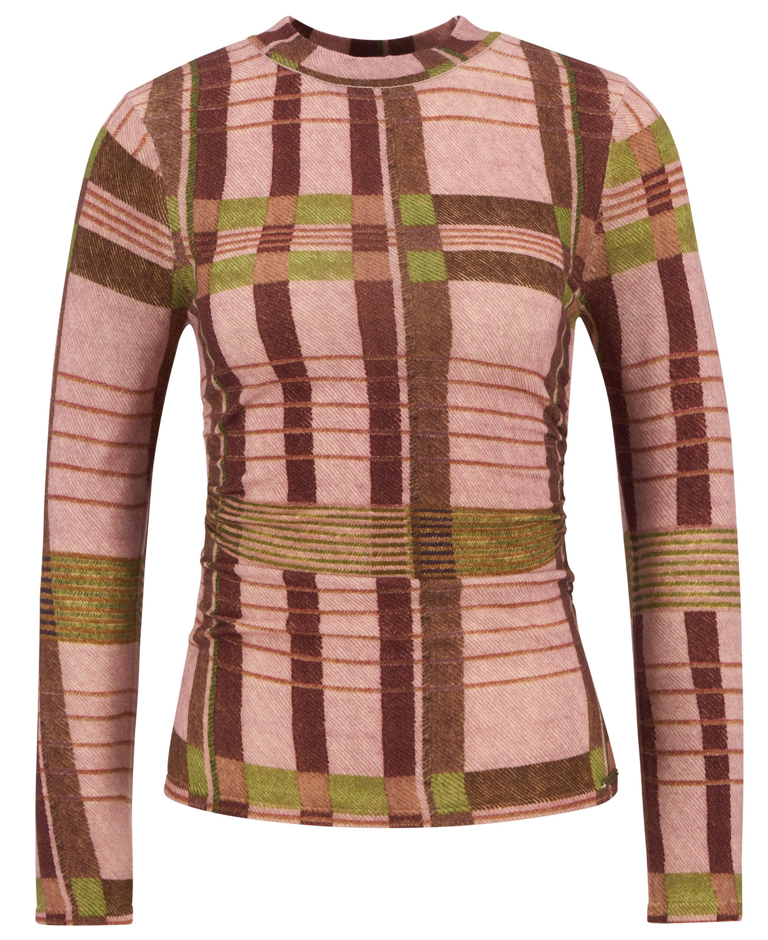 Langarmshirt FARM RIO aus Wolle - MI12-Pink Ta - Pink