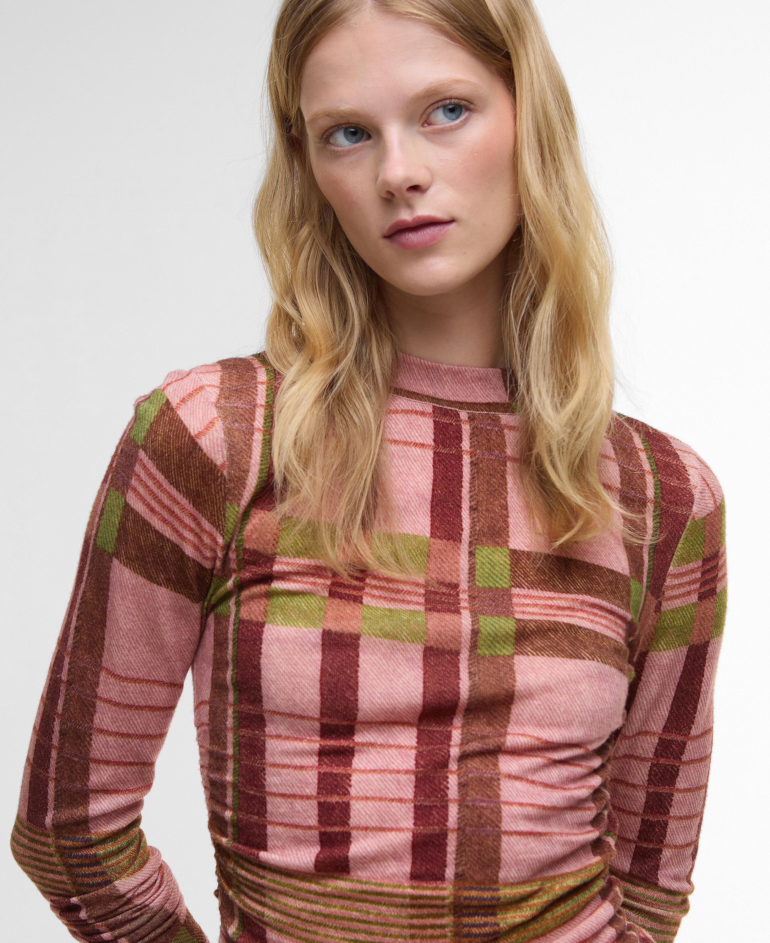 Langarmshirt FARM RIO aus Wolle - MI12-Pink Ta - Pink
