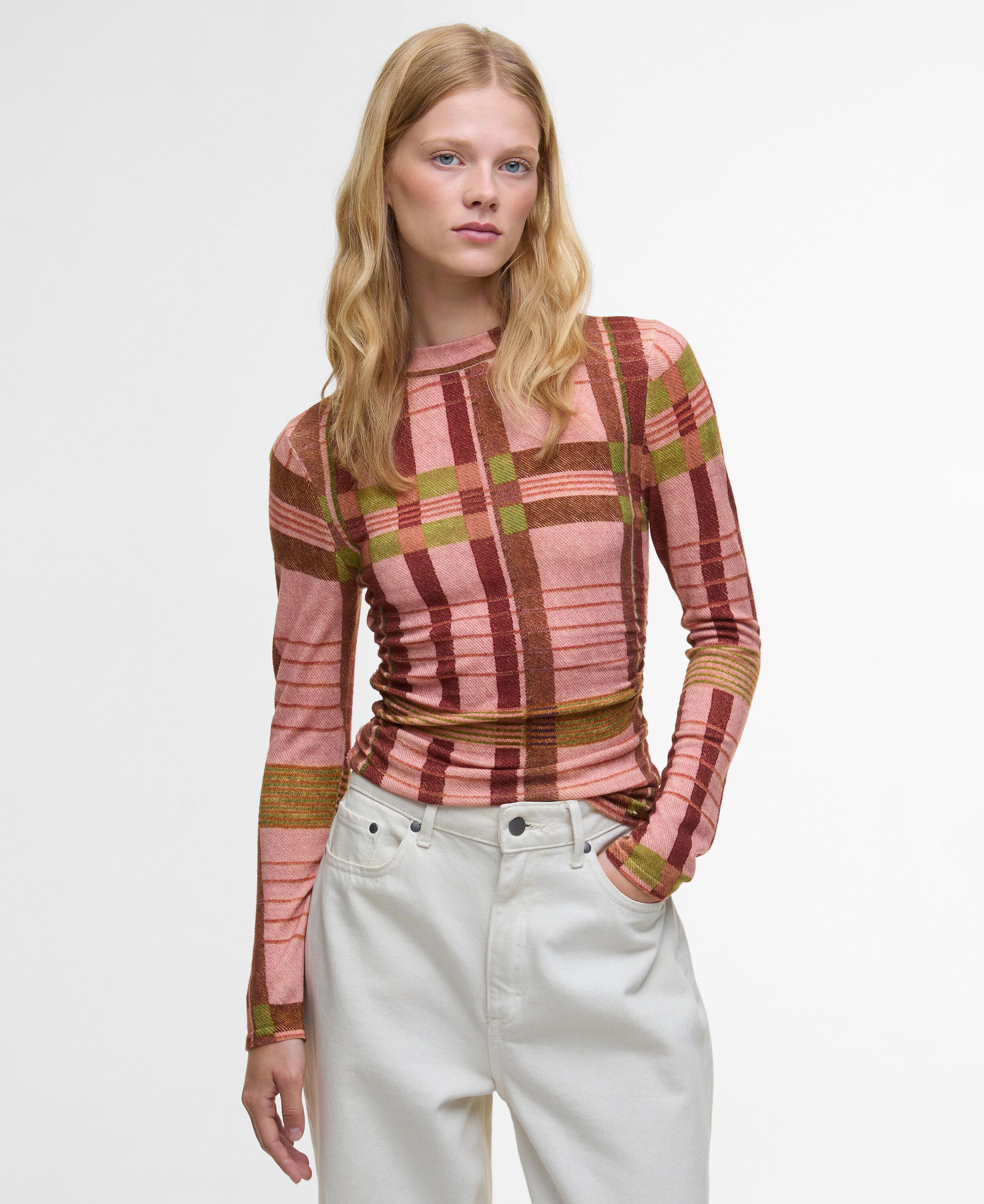 Langarmshirt FARM RIO aus Wolle - MI12-Pink Ta - Pink