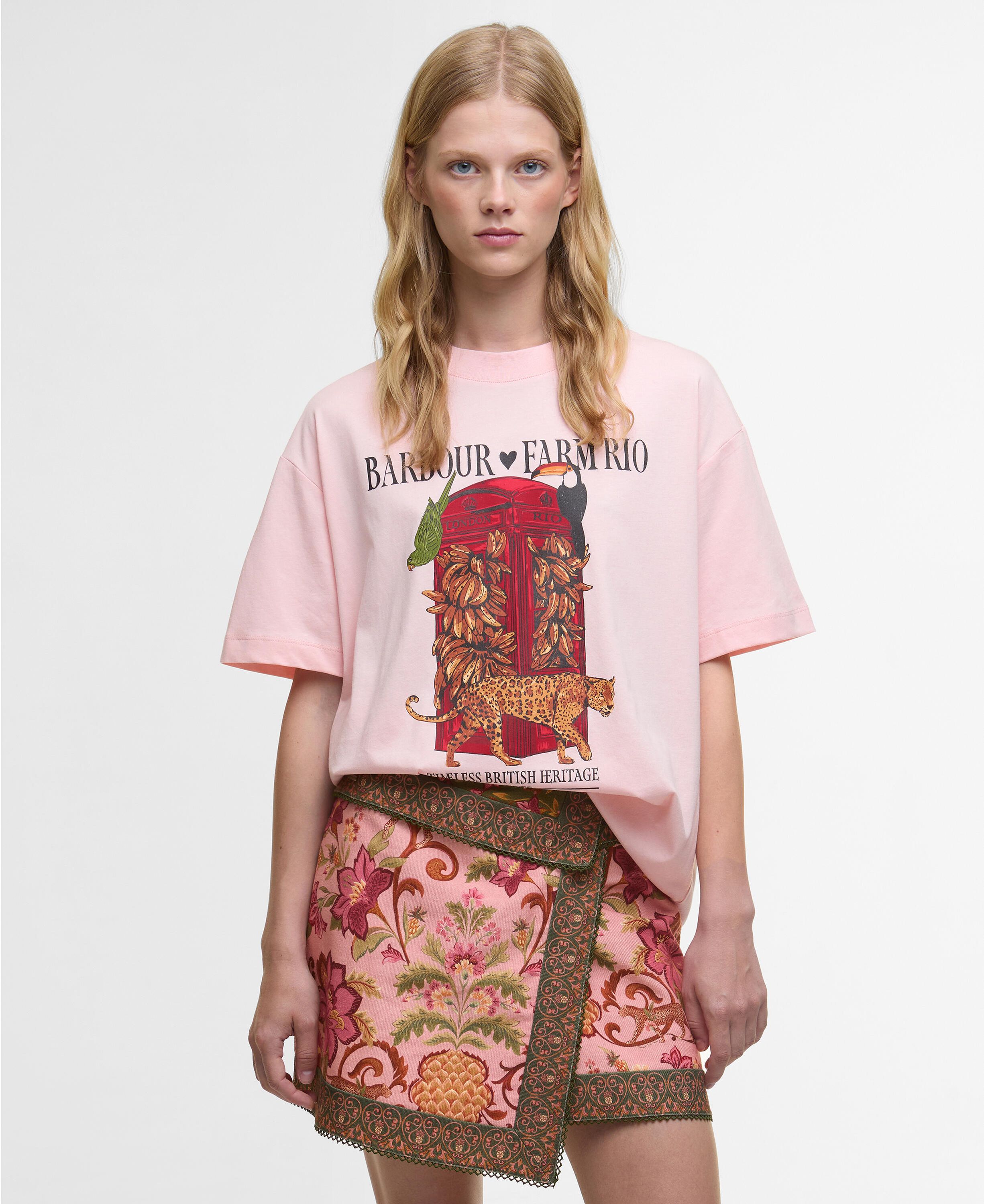 T-Shirt FARM RIO - RE18-Rosa - Rosa