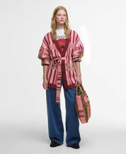 Cardigan FARM RIO mit Gürtel - MI12-Pink Ta - Pink
