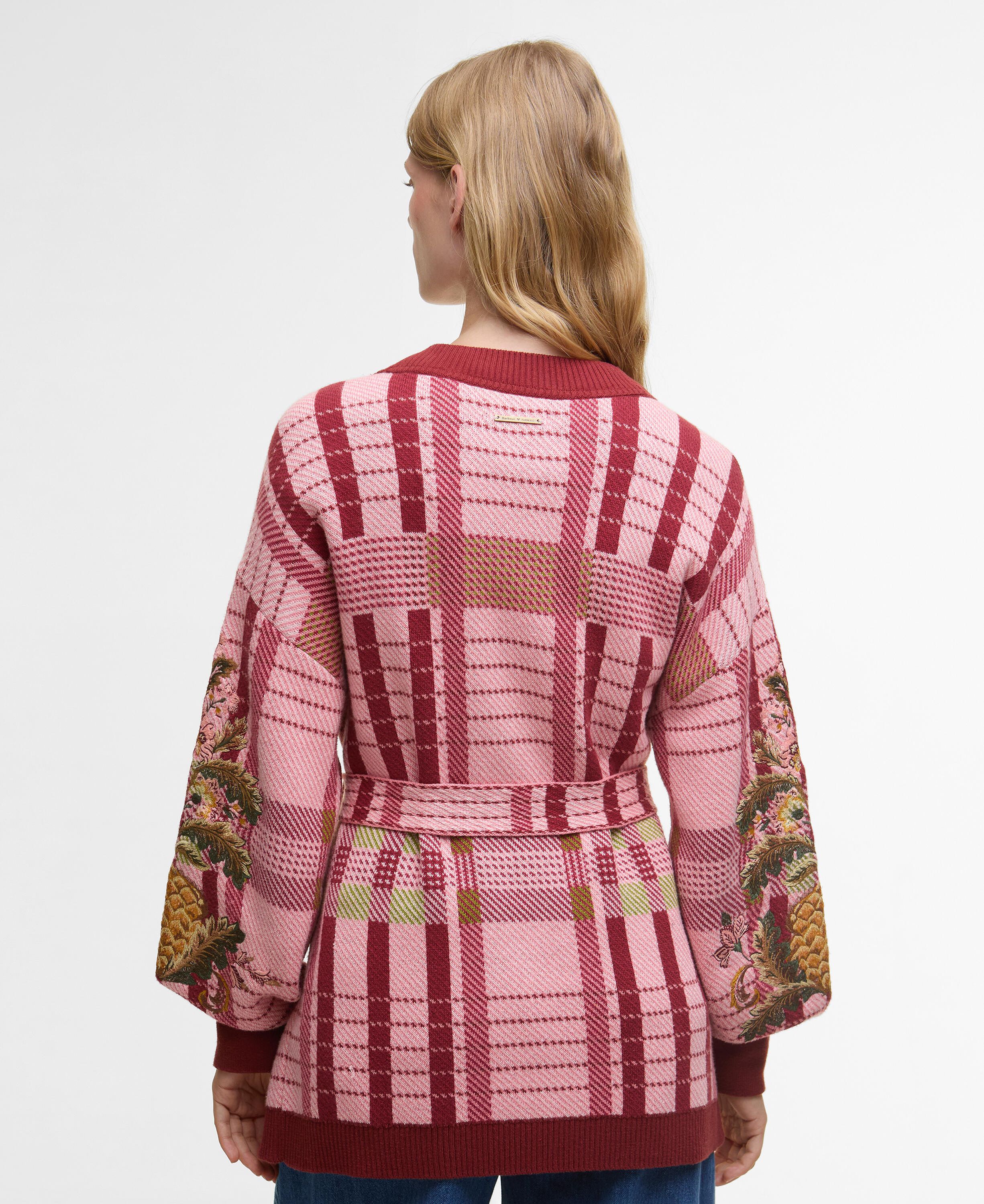 Cardigan FARM RIO mit Gürtel - MI12-Pink Ta - Pink
