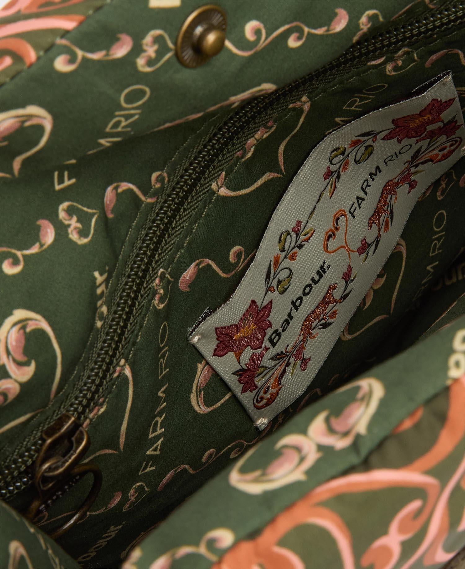 Barbour FARM Rio Bow Bag Ana Clara - GN71-Pineapp - Khaki