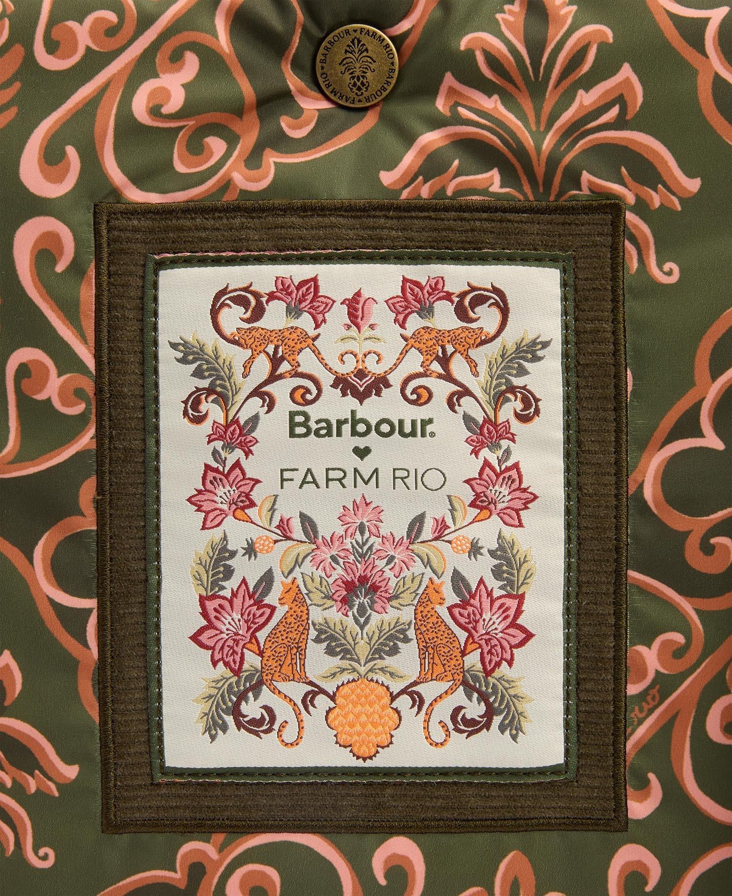 Barbour FARM Rio Bow Bag Ana Clara - GN71-Pineapp - Khaki