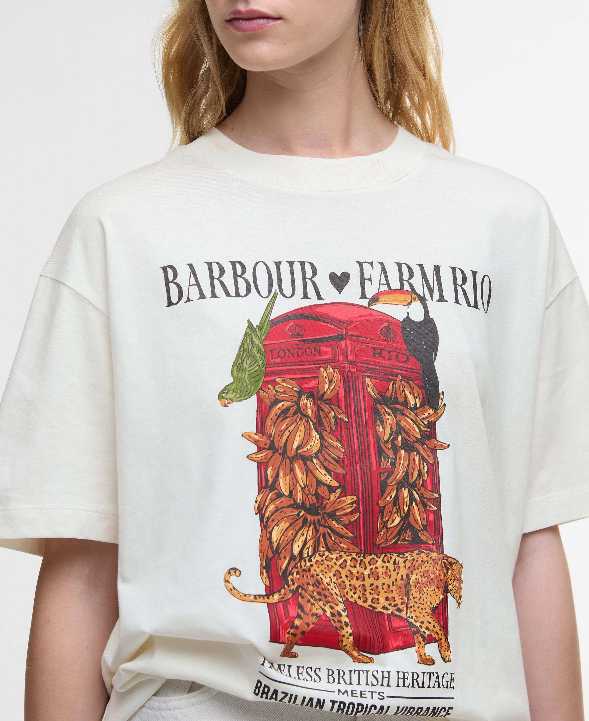 T-Shirt FARM RIO - WH12-Off Whi - Weiß