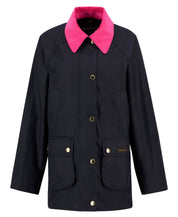 Wachsjacke ICON BEADNELL - NY92-Navy/Cl - Schwarz