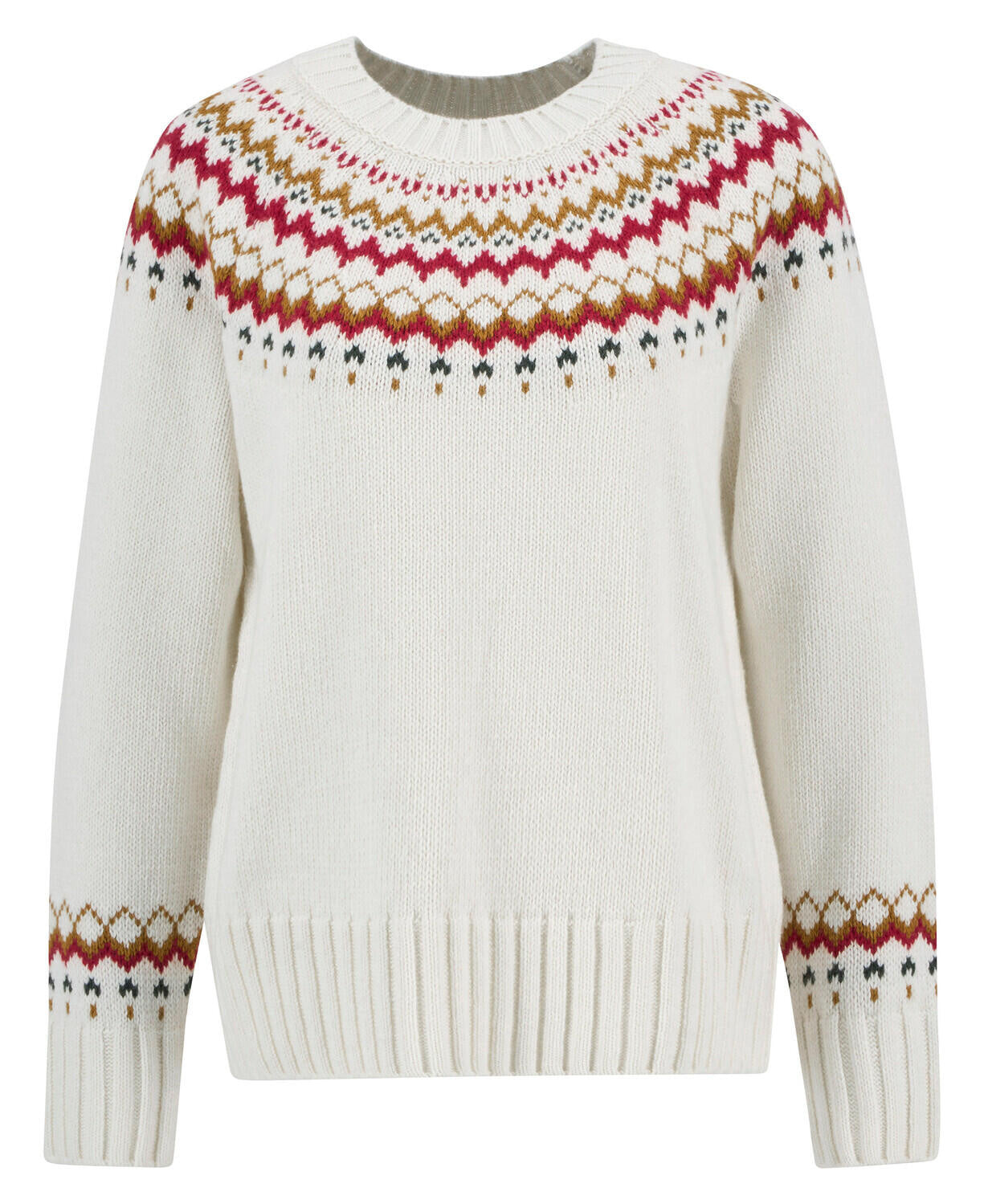 Strickpullover aus Baumwollmix - WH71-Cloud - Weiß