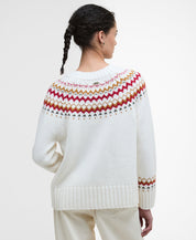 Strickpullover aus Baumwollmix - WH71-Cloud - Weiß