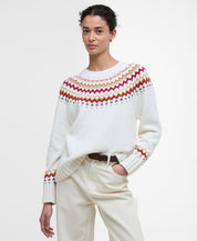 Strickpullover aus Baumwollmix - WH71-Cloud - Weiß