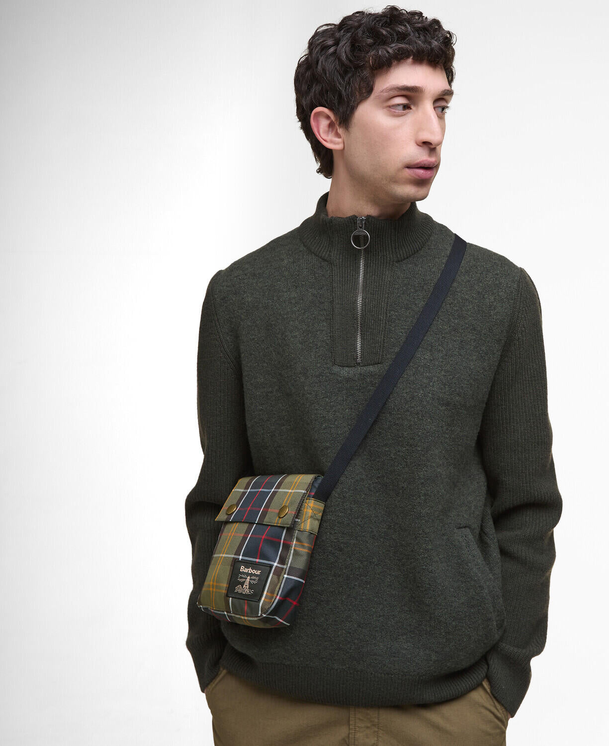 Umhängetasche TORRIDON TARTAN - TN11-Classic - Grün
