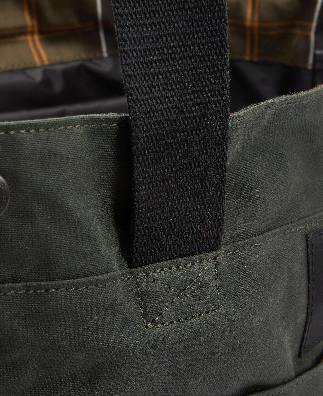 Tote Bag FIELD gewachst - SG91-Sage/Cl - Grün